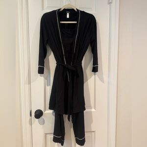 Cosabella Maternity/Postpartum 3 Piece Pajama Set